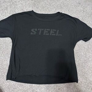 Black STEEL T-Shirt